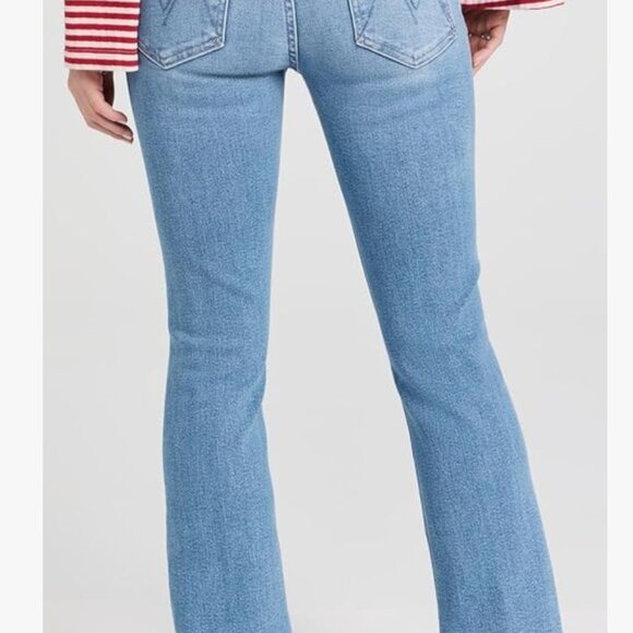 MOTHER Women's The Insider Crop Step Fray Jeans size 30 - Picture 3 of 6